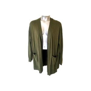 Ava & Viv Olive Cardigan with Pockets